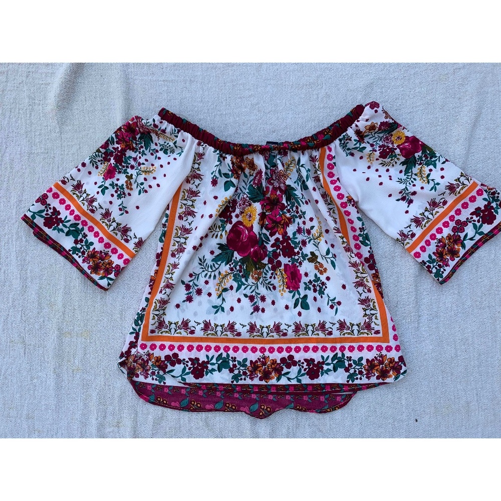 Rue 21 Off The Shoulder Floral Top